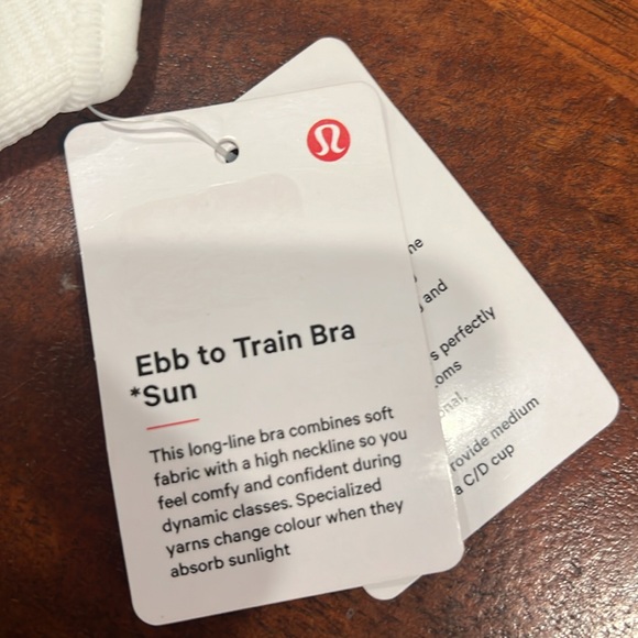 Lululemon “Ebb to train” sports bra *NWT* - Picture 4 of 8